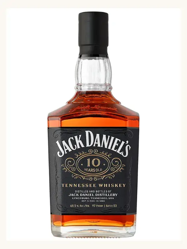 Jack Daniel's 10 Year Old Batch 03 Limited Edition Tennessee Whiskey 700mL whiskey bottle