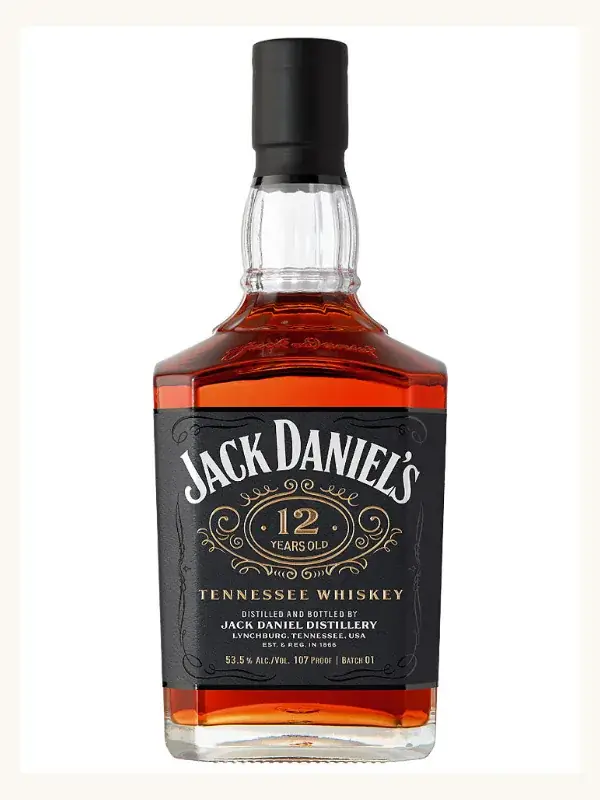 Jack Daniel's 12 Year Old Batch 01 Limited Edition Tennessee Whiskey 700mL whiskey bottle
