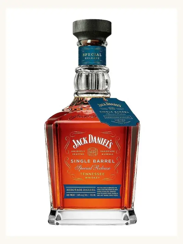 Jack Daniel's Inaugural Special Release 2018 Single Barrel Heritage Barrel Tennessee Whiskey 750mL whiskey bottle