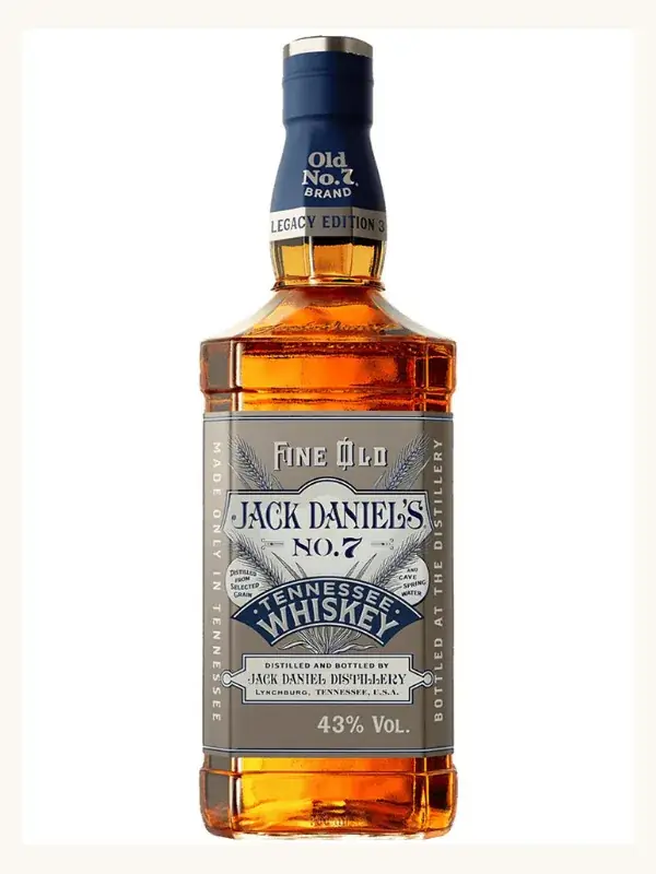 Jack Daniel's Legacy Edition #3 Limited Edition (No Box) Tennessee Whiskey 1L whiskey bottle