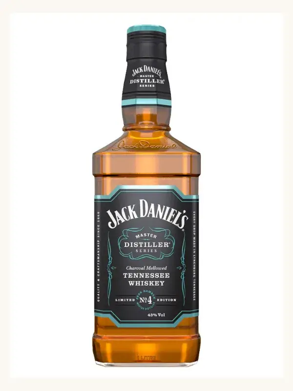 Jack Daniel's Master Distiller's No. 4 Limited Edition Tennessee Whiskey 750mL whiskey bottle