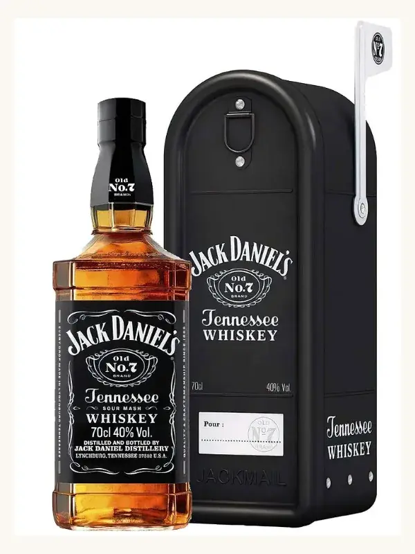 Jack Daniel's Old No.7 Mailbox Limited Edition Tennessee Whiskey 700mL gift pack