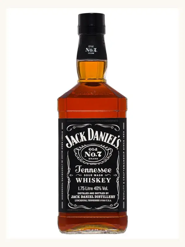 Jack Daniel's Old No.7 Tennessee Whiskey 1.75L whiskey bottle