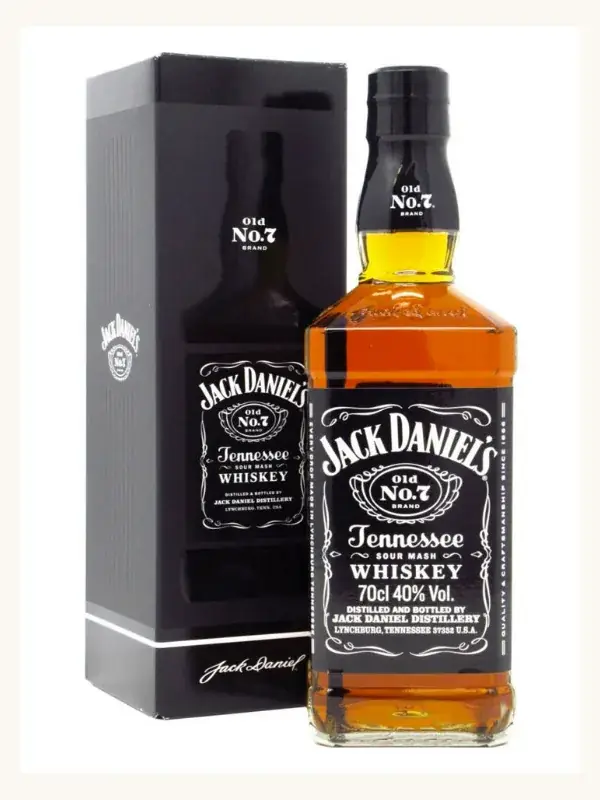 Jack Daniel's Old No.7 With Gift Box Tennessee Whiskey 1L gift pack