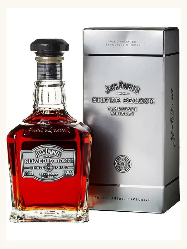 Jack Daniel's Silver Select 2nd Generation Single Barrel Tennessee Whiskey 700mL whiskey bottle