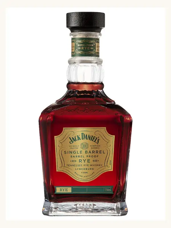 Jack Daniel's Single Barrel Barrel Proof Rye Tennessee Whiskey 750mL whiskey bottle