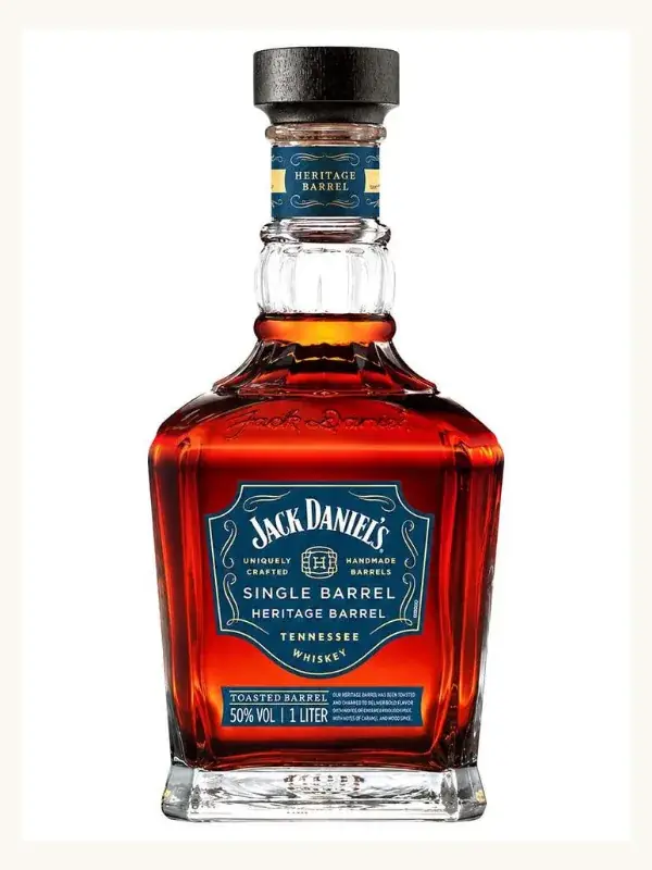 Jack Daniel's Single Barrel Heritage Barrel Toasted Barrel 100 Proof Tennessee Whiskey 1L whiskey bottle