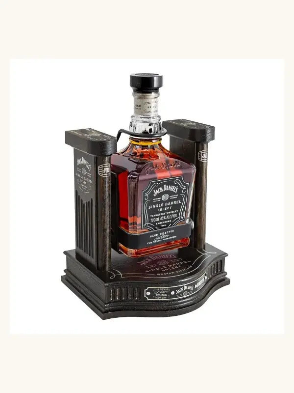 Jack Daniel's Single Barrel Select Tennessee Whiskey 700ml with Cradle gift pack