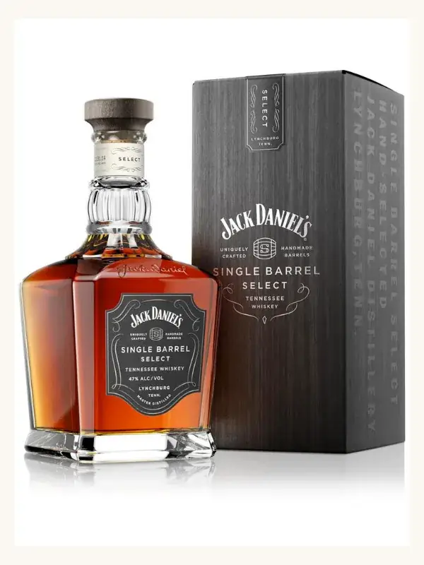 Jack Daniel's Single Barrel Select Tennessee Whiskey 750mL whiskey bottle