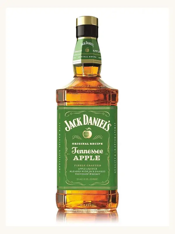 Jack Daniel's Tennessee Apple Whiskey 1L liqueur bottle