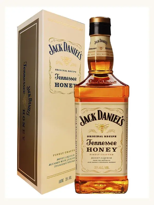 Jack Daniel's Tennessee Honey Flavoured Whiskey Liqueur With Gift Box 1L gift pack