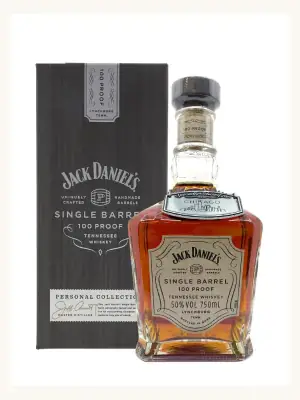 Jack Daniel's 100 Proof Single Barrel "Chicago" Personal Collection Tennessee Whiskey 750mL gift pack