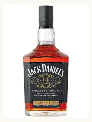 Jack Daniel's 14 Year Old Batch 01 Limited Edition Barrel Proof Tennessee Whiskey 700mL whiskey bottle