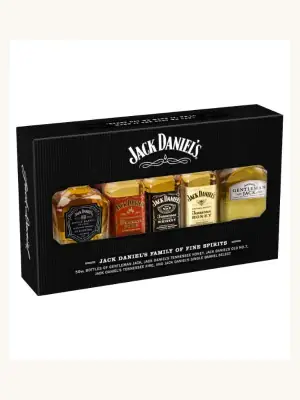Jack Daniel's Family Fine Spirits 5 Pack 50mL gift pack