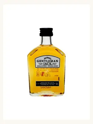 Jack Daniel's Gentleman Jack Double Mellowed Tennessee Whiskey Glass Miniature 50mL gift pack