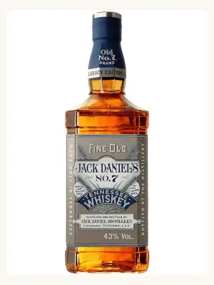 Jack Daniel's Legacy Edition #3 Limited Edition (No Box) Tennessee Whiskey 1L whiskey bottle