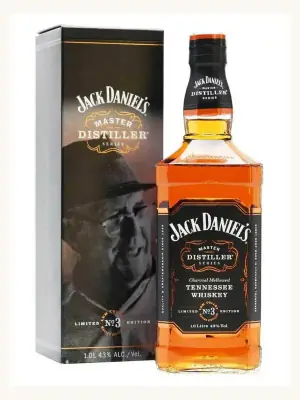Jack Daniel's Master Distiller's No. 3 Limited Edition Tennessee Whiskey 1L whiskey bottle