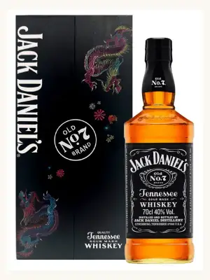 Jack Daniel's Old No. 7 Year Of The Dragon 2024 Thailand Edition Tennessee Whiskey 700mL whiskey bottle