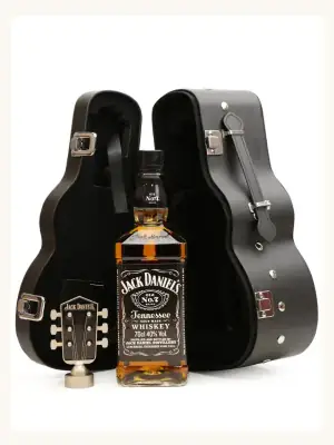 Jack Daniel's Old No.7 Limited Edition Guitar Case Tennessee Whiskey 700mL gift pack