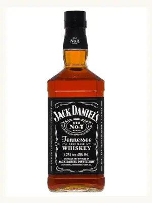 Jack Daniel's Old No.7 Tennessee Whiskey 1.75L whiskey bottle