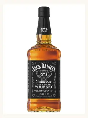 Jack Daniel's Tennessee Whiskey 1L whiskey bottle