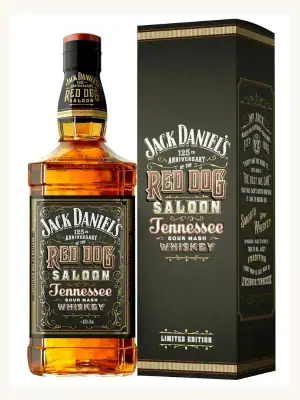 Jack Daniel's Red Dog Saloon With Gift Box Limited Edition Tennessee Whiskey 750mL gift pack