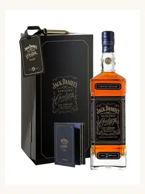 Jack Daniel's Sinatra Limited Edition whiskey bottle