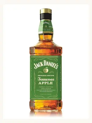 Jack Daniel's Tennessee Apple Whiskey 1L liqueur bottle