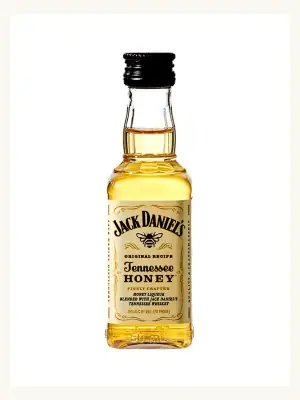 Jack Daniel's Tennessee Honey Flavoured Whiskey Miniature 50mL liqueur bottle